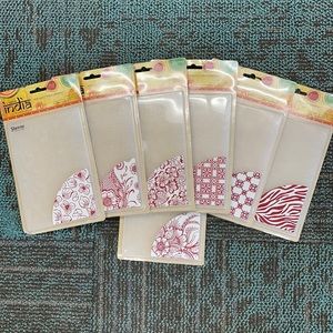 Sheena set of 7 Embossing folders